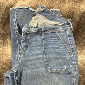 Torrid slim cut flare blue jeans in 14XT